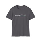 Aging Is Optional Inspirational T-Shirt Design