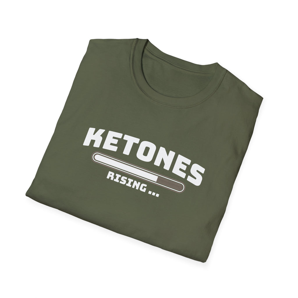 Ketones Rising Graphic T-shirt for Fitness Enthusiasts