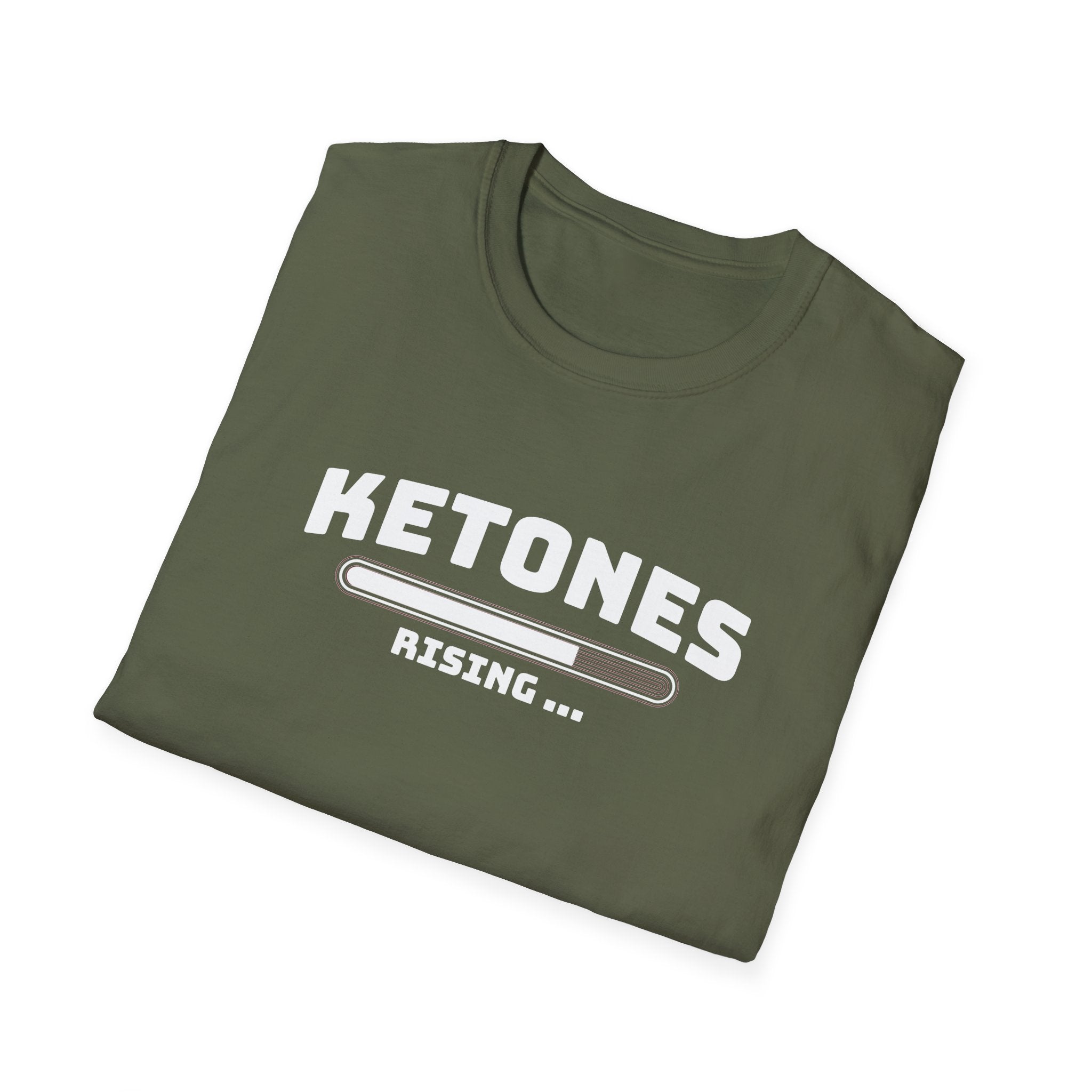 Ketones Rising Graphic T-shirt for Fitness Enthusiasts