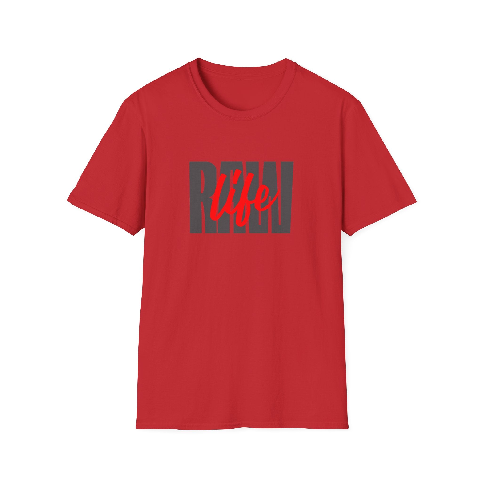 Raw Life T-Shirt with Bold Graphic Design