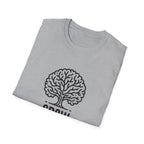 Grow Your Mind Inspirational Tree Design T-shirt