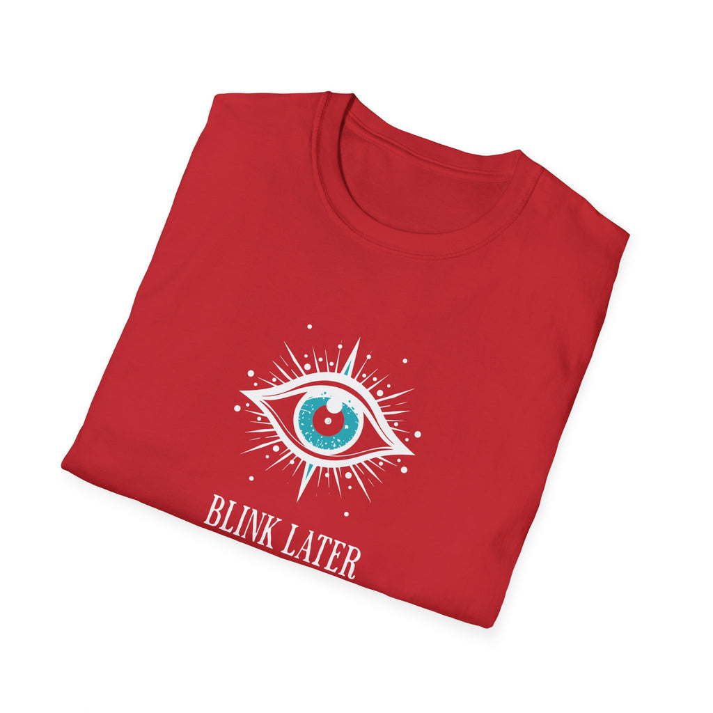 Stylish Blink Later Eye Graphic T-shirt