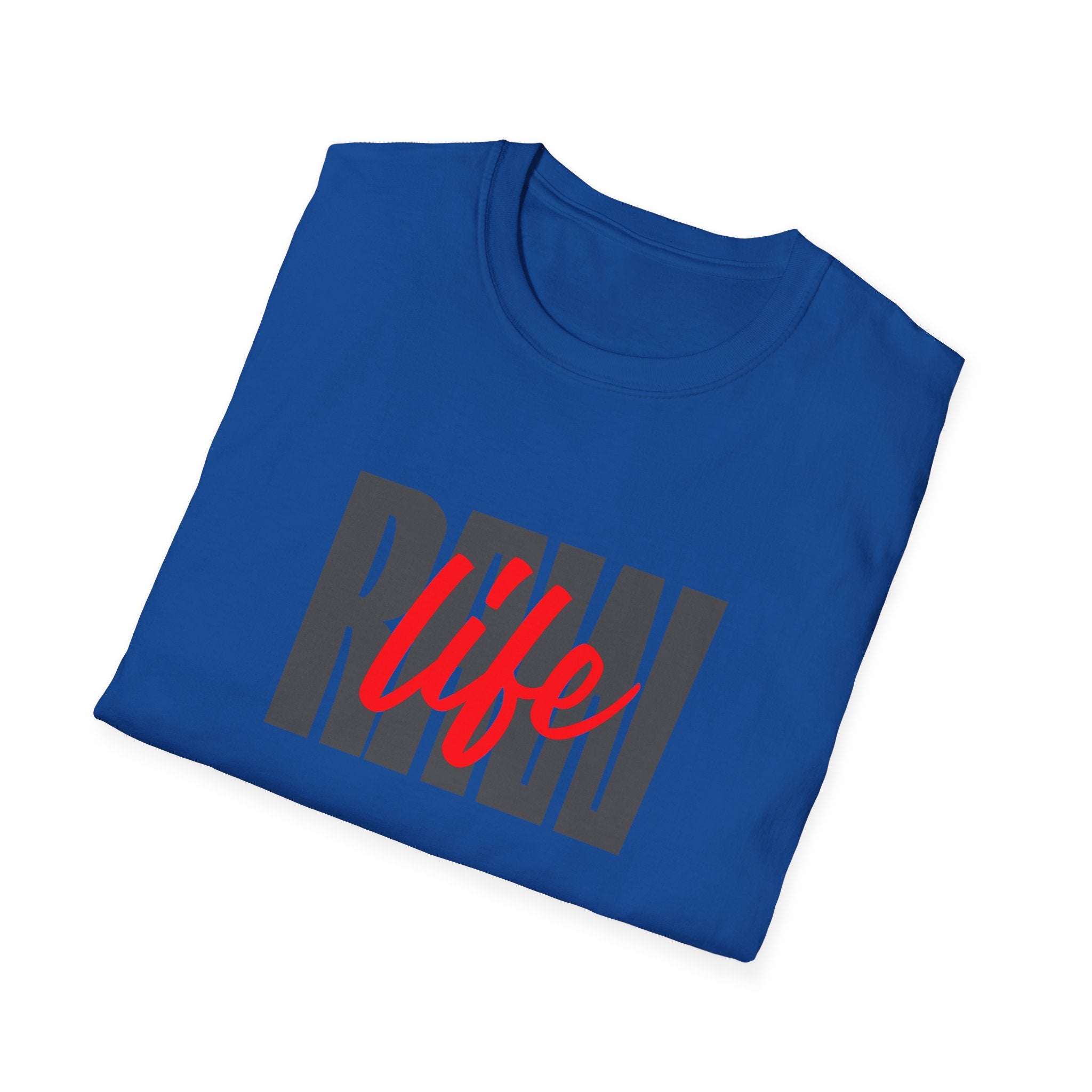 Raw Life T-Shirt with Bold Graphic Design
