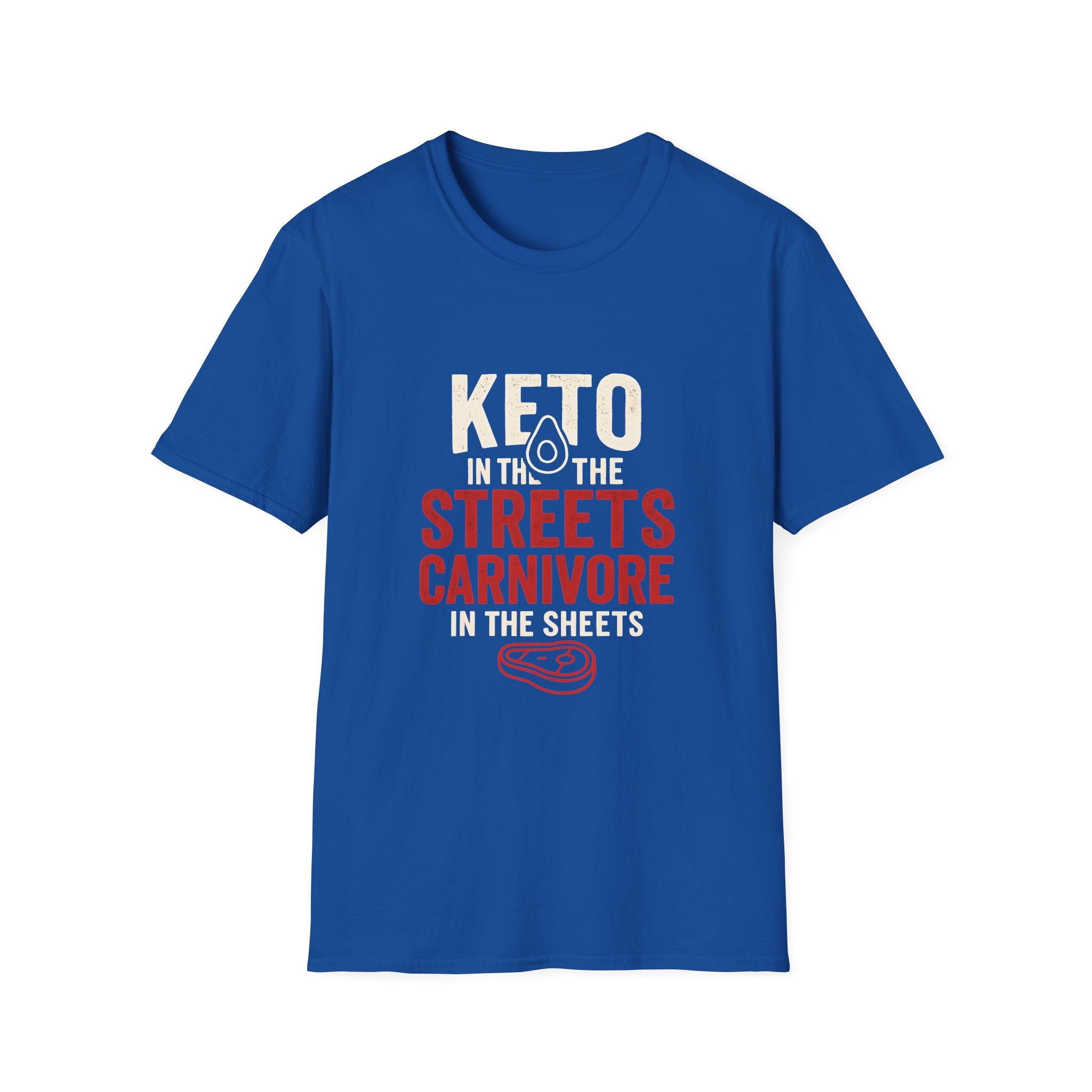 Keto in the Streets, Carnivore in the Sheets – Funny Low Carb Diet Tee