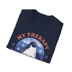 My Therapy Penguin T-Shirt with Fun Print