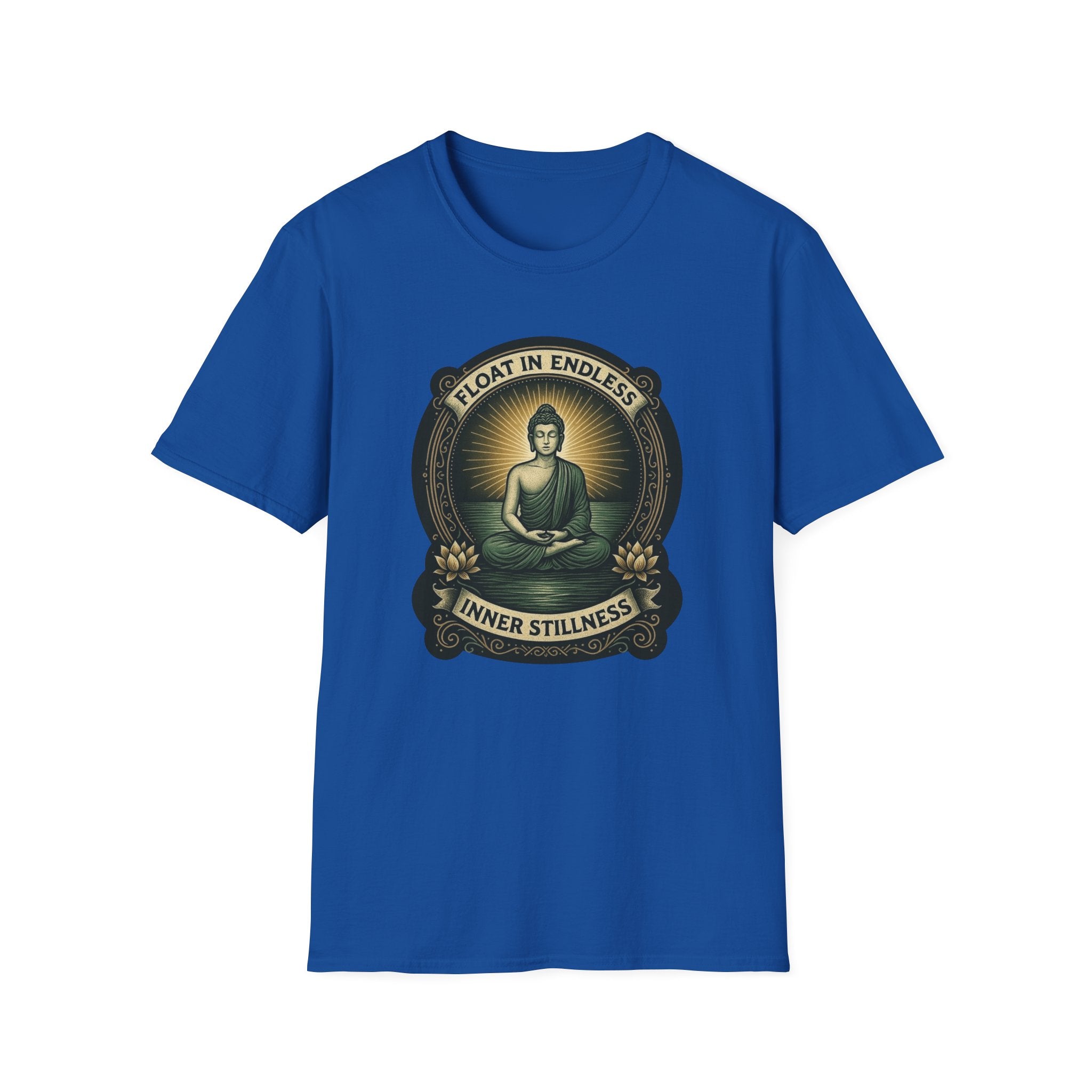 Float in Endless Inner Stillness – Buddha Meditation Graphic Tee
