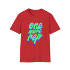 One More Rep Motivational Fitness T-Shirt