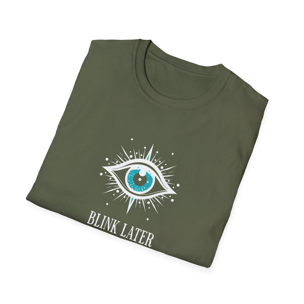 Stylish Blink Later Eye Graphic T-shirt