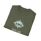 Stylish Blink Later Eye Graphic T-shirt