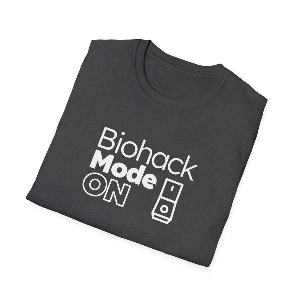 Biohack Mode On Graphic T-shirt for Wellness Enthusiasts
