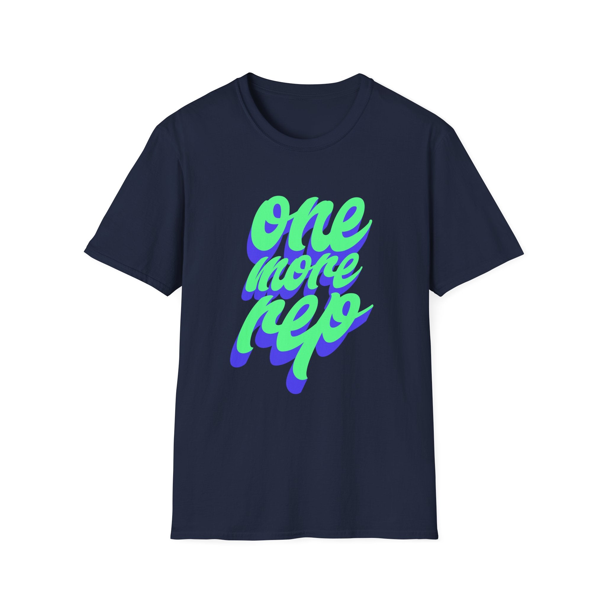 One More Rep Motivational Fitness T-Shirt