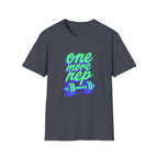 One More Rep Dumbbells Motivational Fitness T-Shirt
