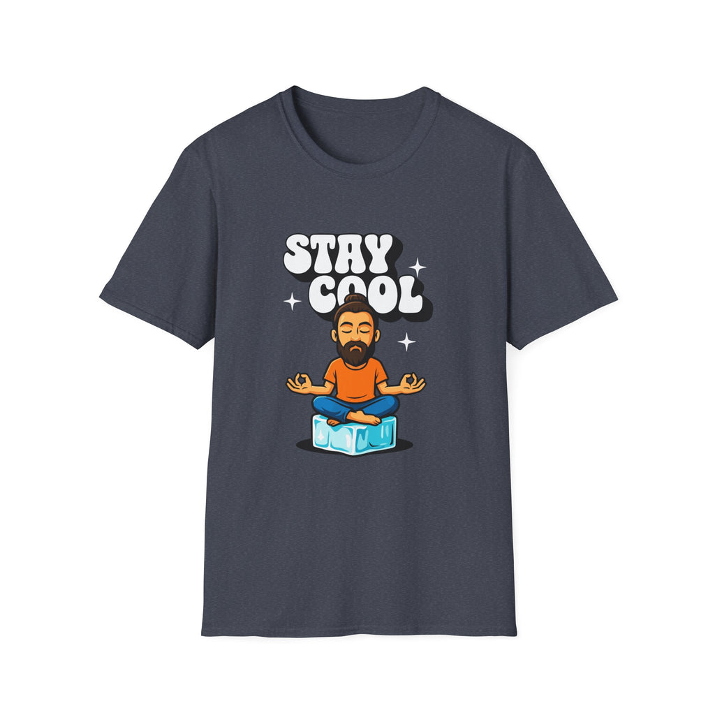 Stay Cool Man Graphic T-shirt with Chill Design