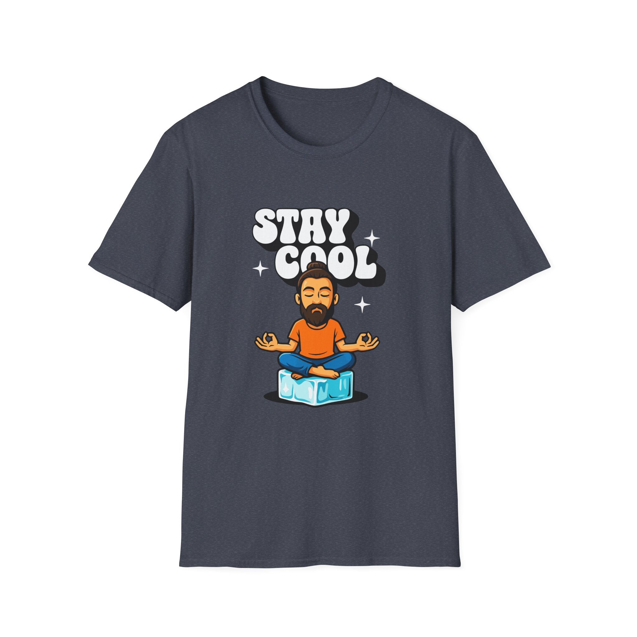 Stay Cool Man Graphic T-shirt with Chill Design
