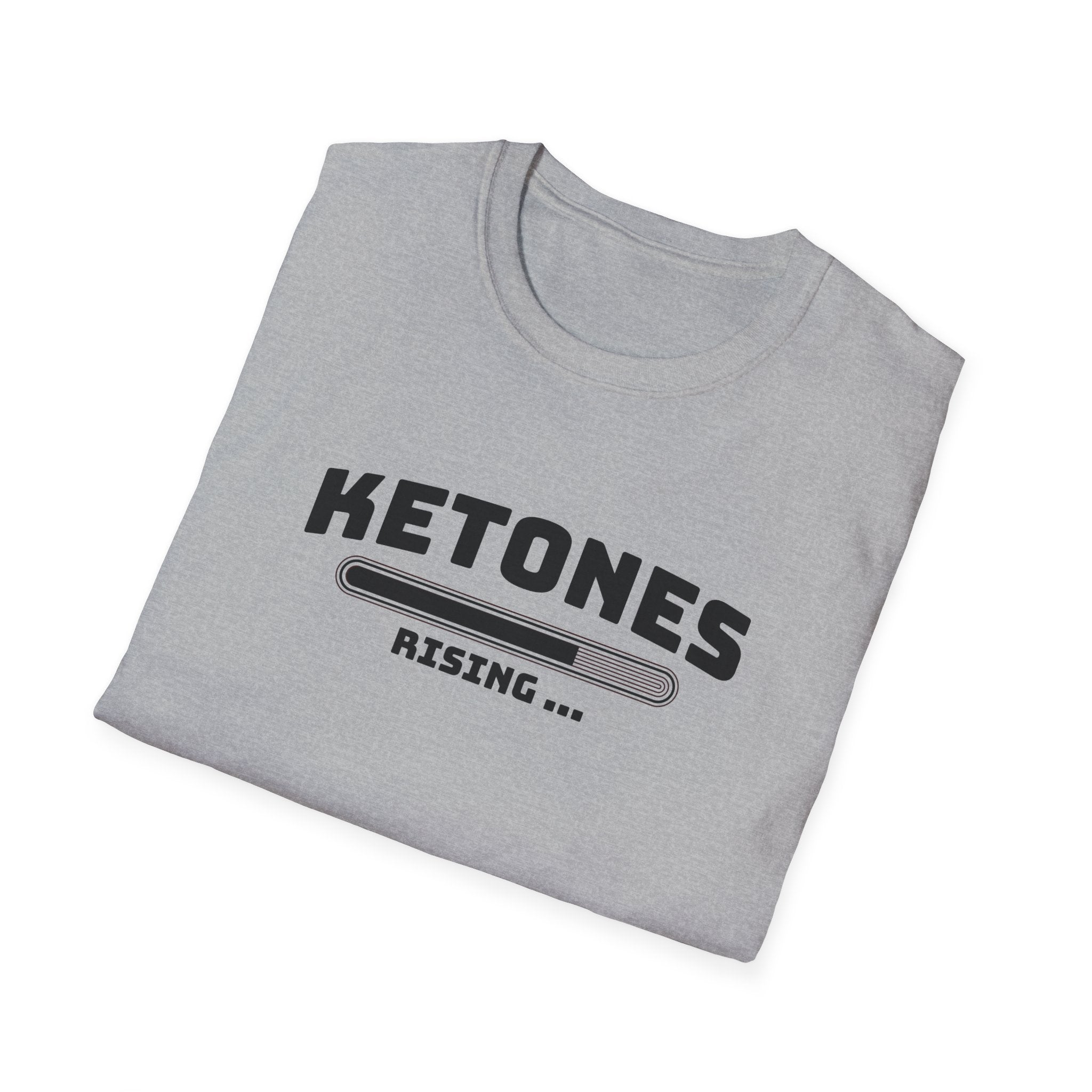 Ketones Rising Graphic T-shirt for Fitness Enthusiasts