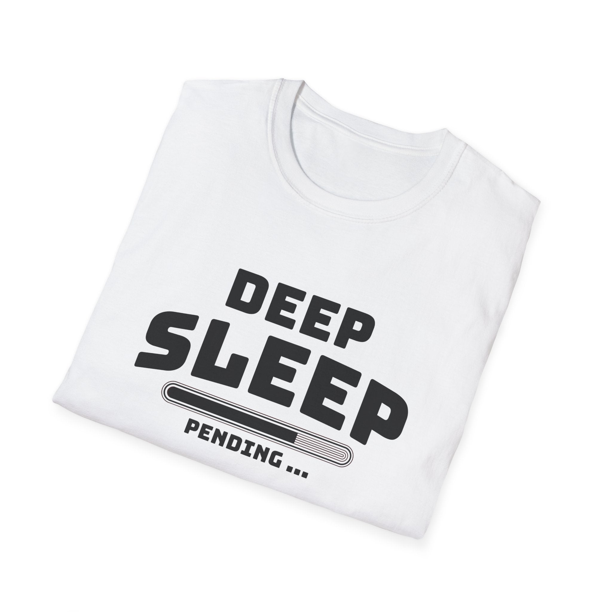 Deep Sleep Pending T-Shirt with Bold Design