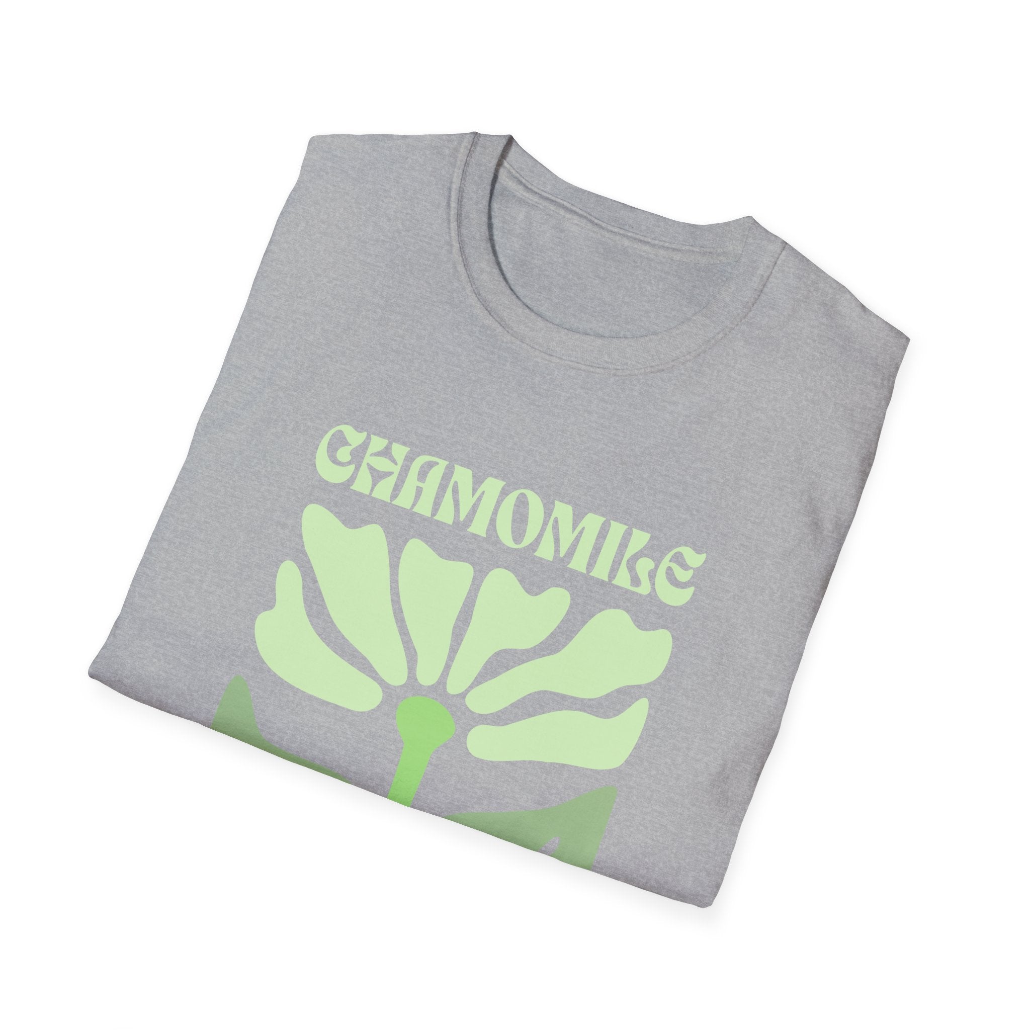 Chamomile Infused Graphic T-Shirt for Nature Lovers