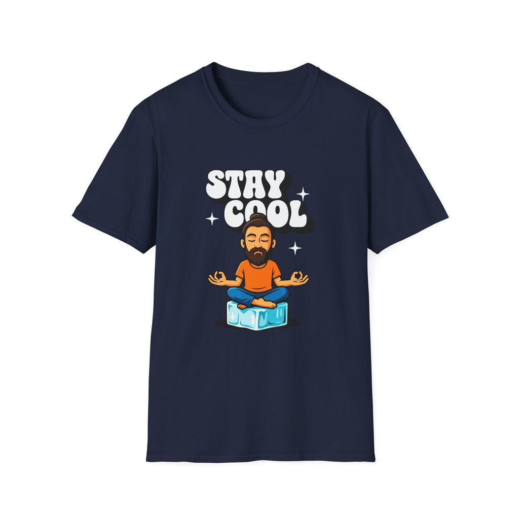 Stay Cool Man Graphic T-shirt with Chill Design