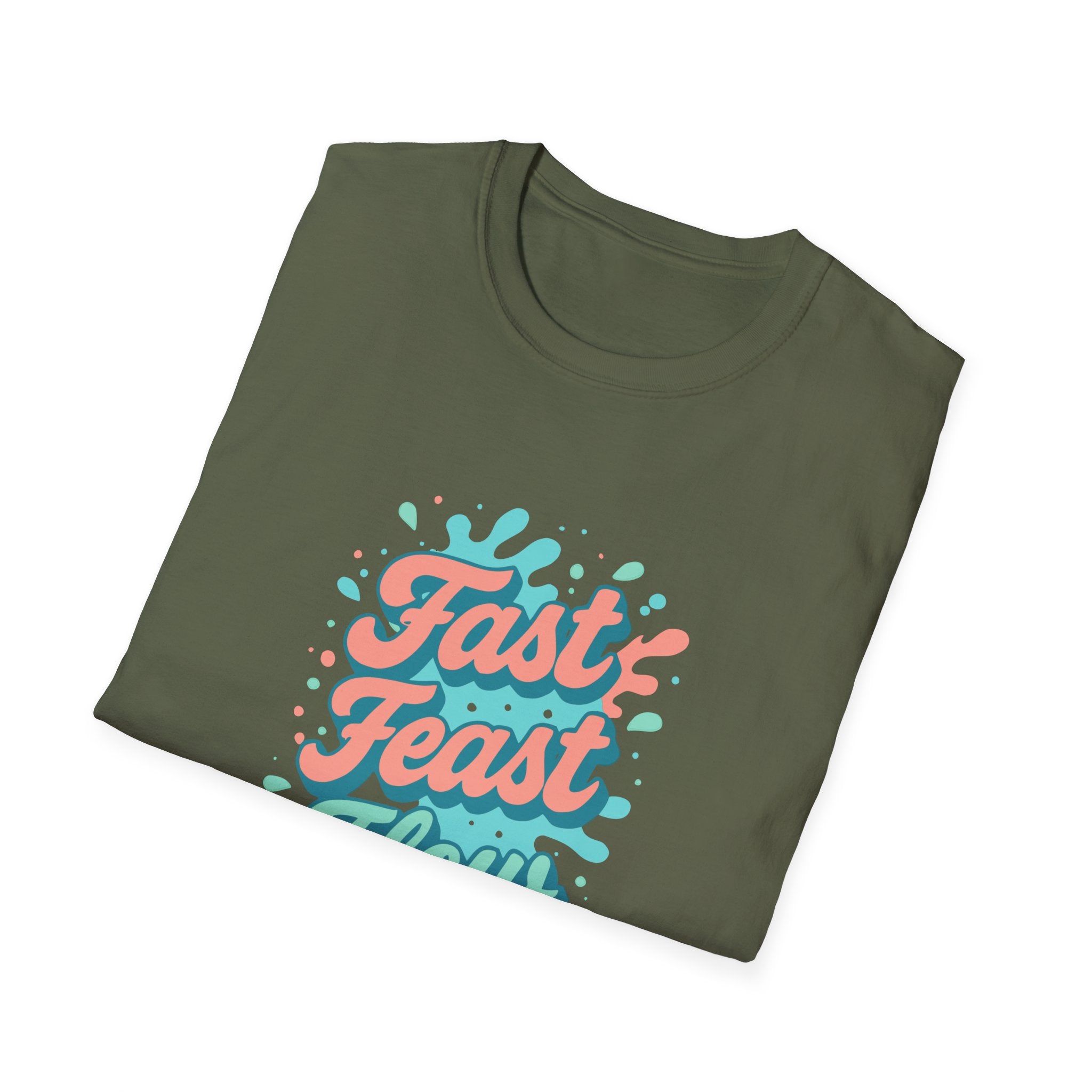 Fast Feast Flow T-Shirt with Splash Design