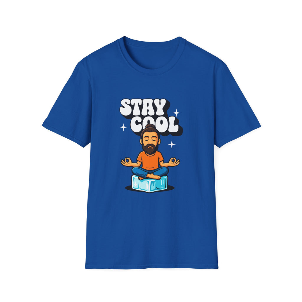 Stay Cool Man Graphic T-shirt with Chill Design