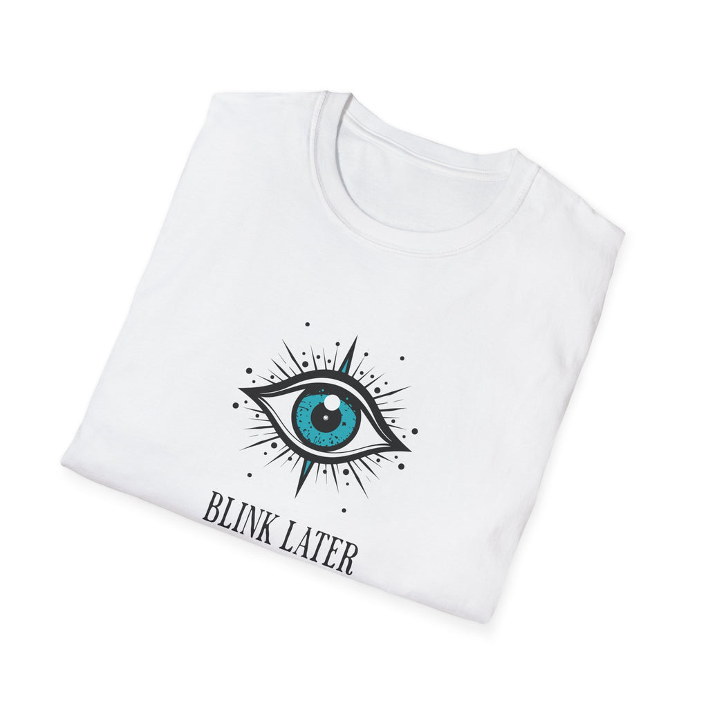 Stylish Blink Later Eye Graphic T-shirt