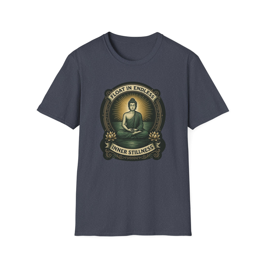 Float in Endless Inner Stillness – Buddha Meditation Graphic Tee