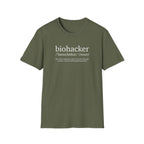Biohacker Definition T-shirt for Science Enthusiasts
