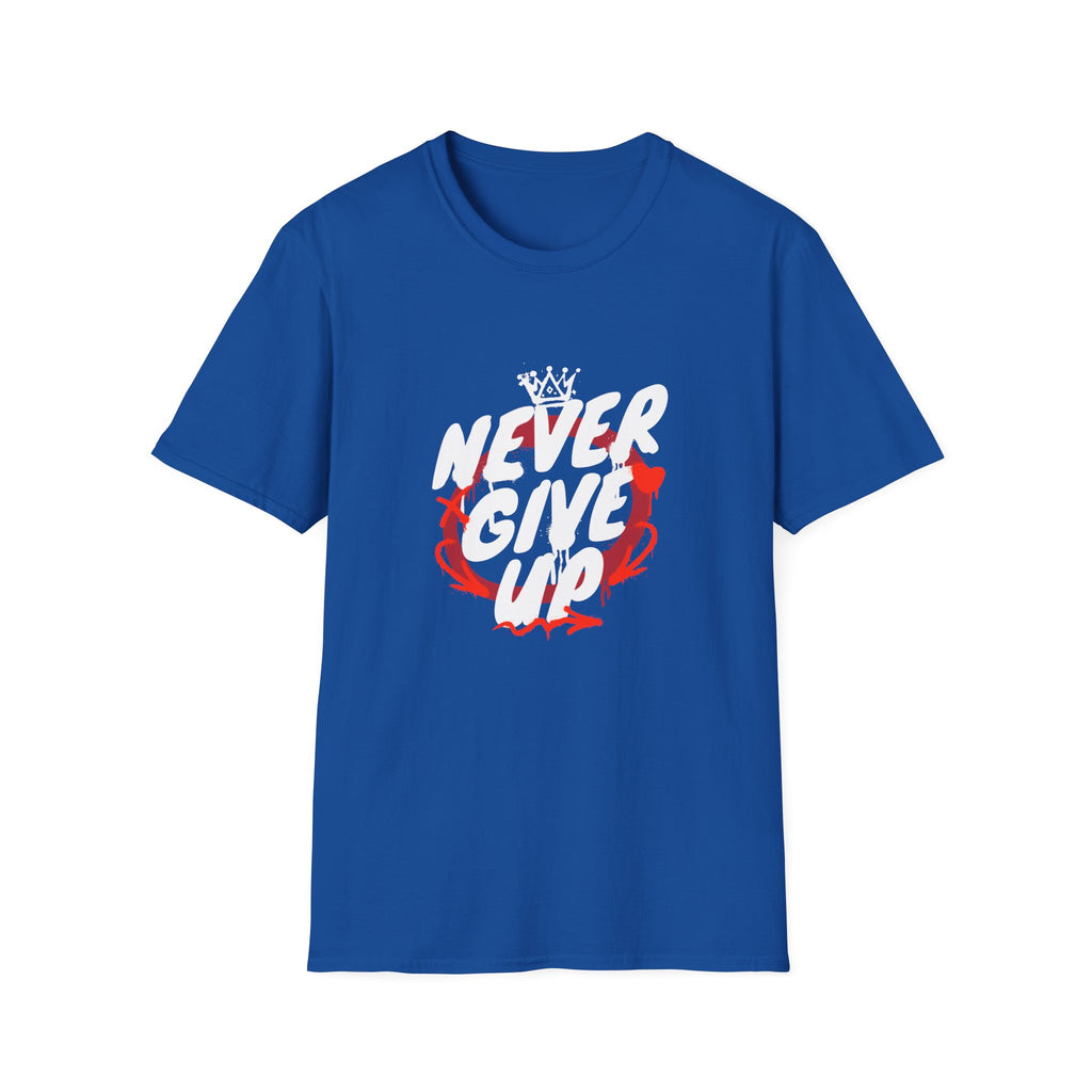 Never Give Up Motivational T-Shirt