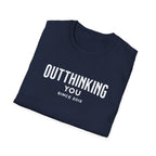 Outthinking You Since 2012 T-Shirt with Bold Text Design