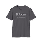 Biohacker Definition T-shirt for Science Enthusiasts