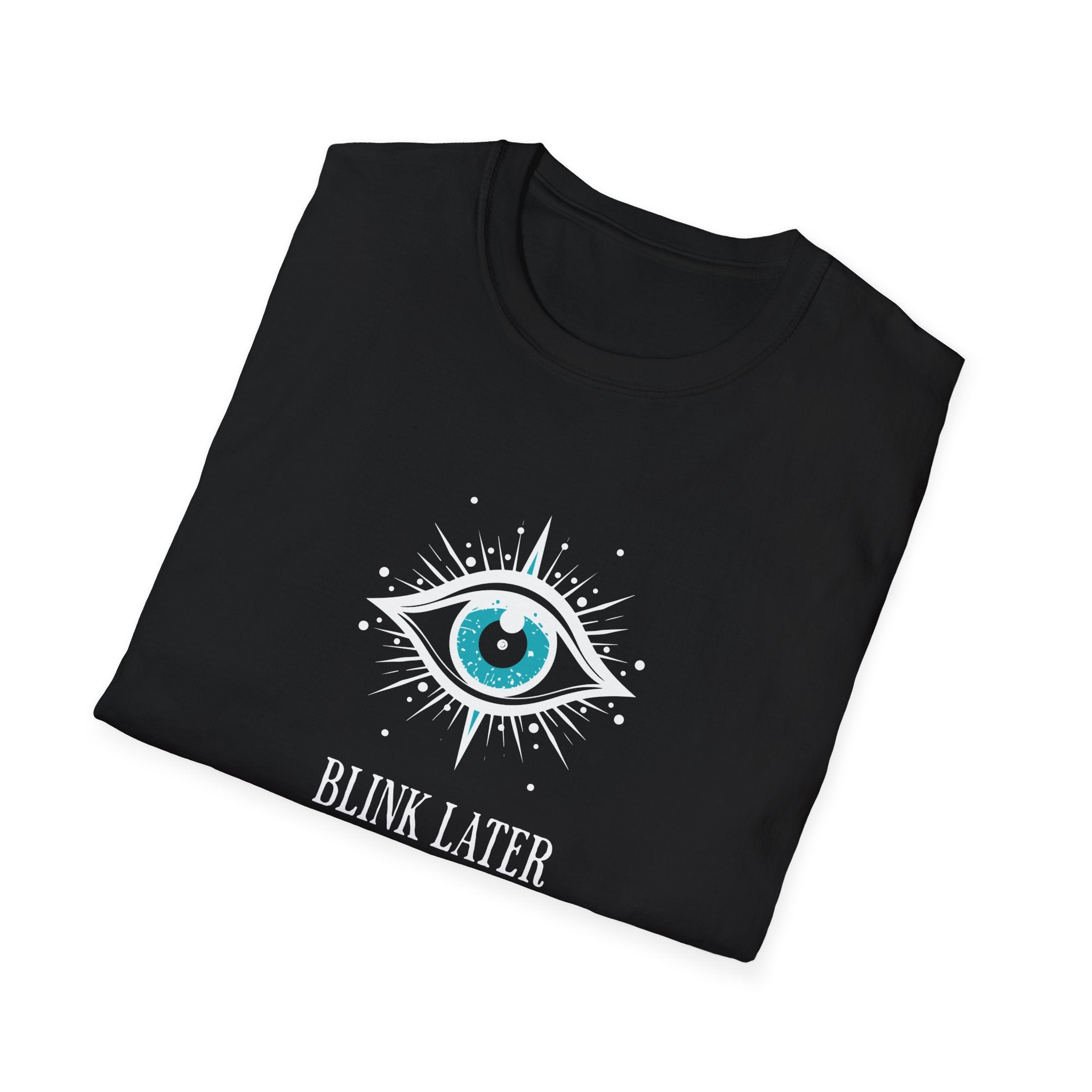 Stylish Blink Later Eye Graphic T-shirt