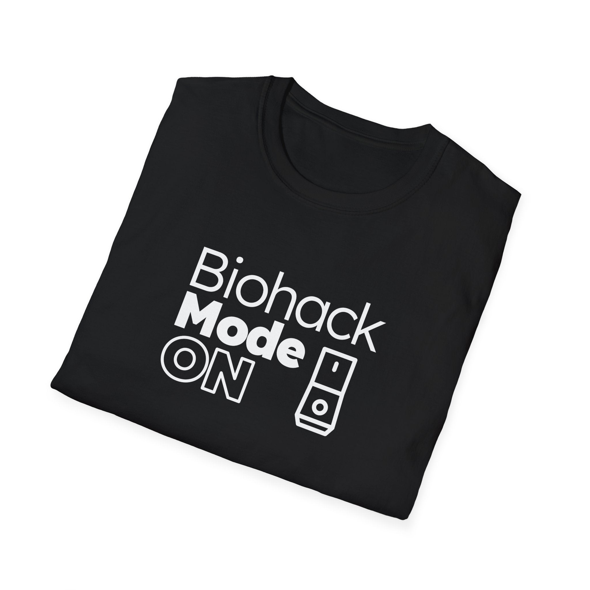 Biohack Mode On Graphic T-shirt for Wellness Enthusiasts