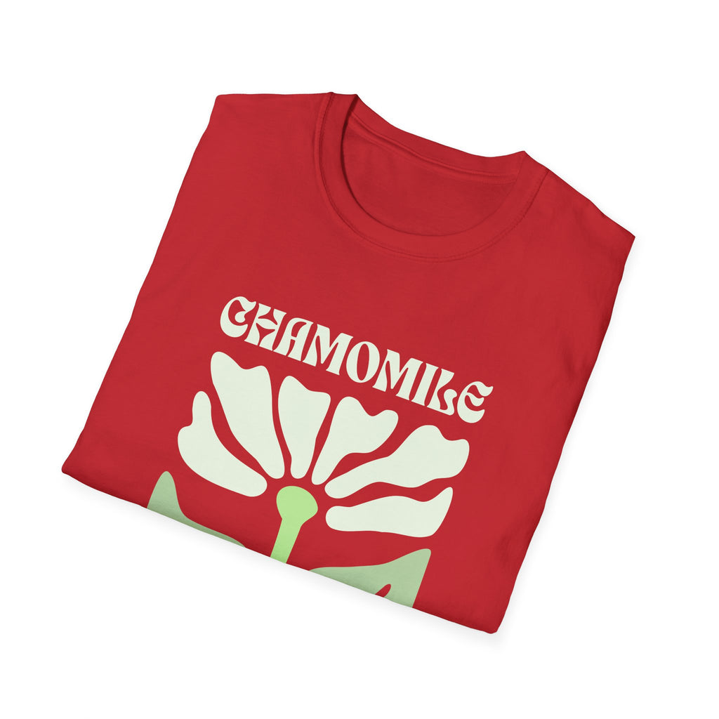 Chamomile Infused Graphic T-Shirt for Nature Lovers