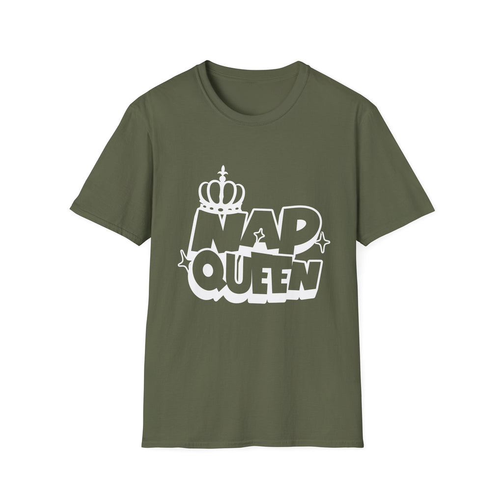 Nap Queen Graphic T-Shirt with Bold Print Design