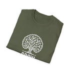 Grow Your Mind Inspirational Tree Design T-shirt