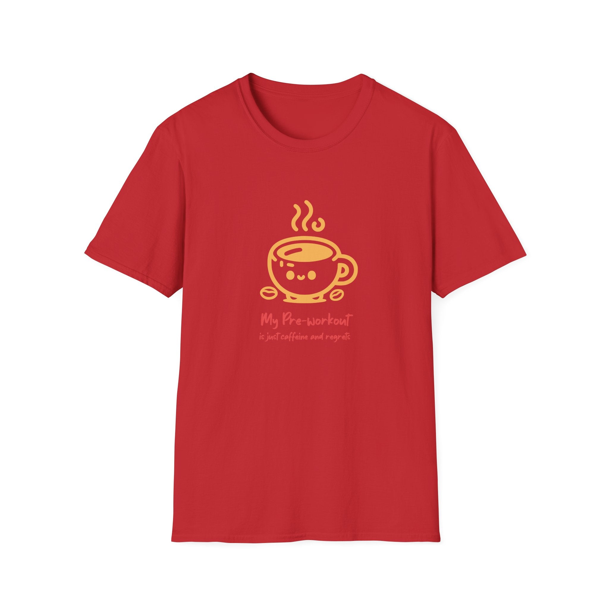 My Pre-Workout Coffee Cup T-Shirt for Fitness Enthusiasts