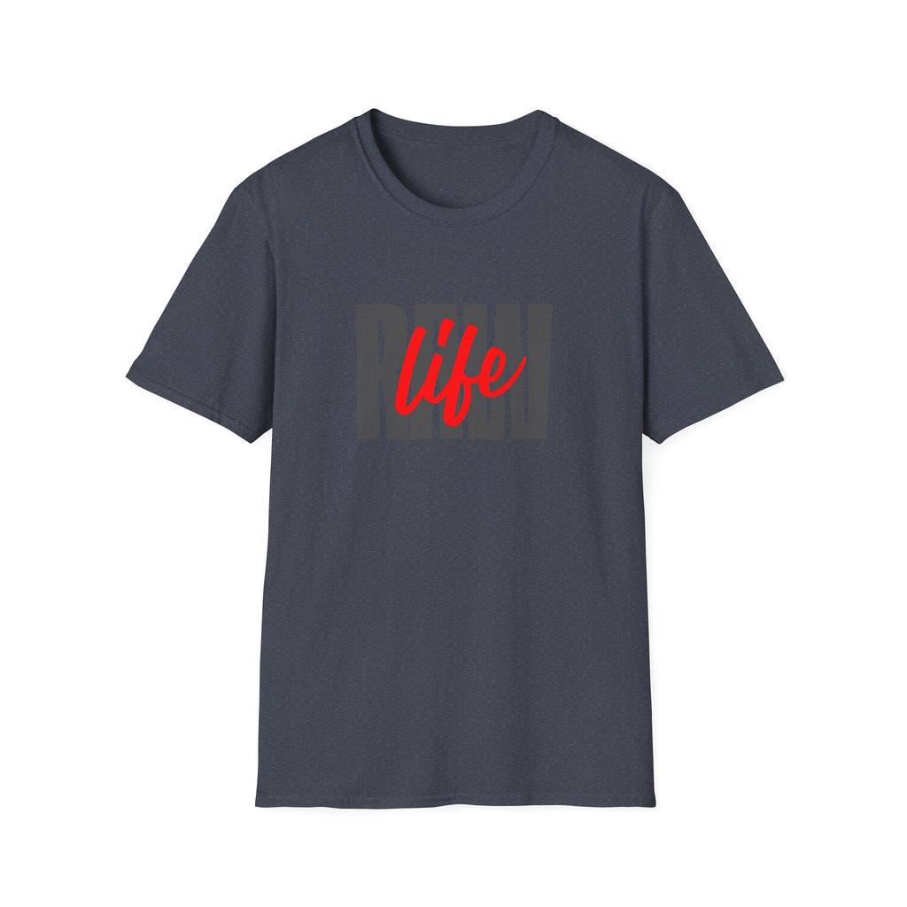 Raw Life T-Shirt with Bold Graphic Design