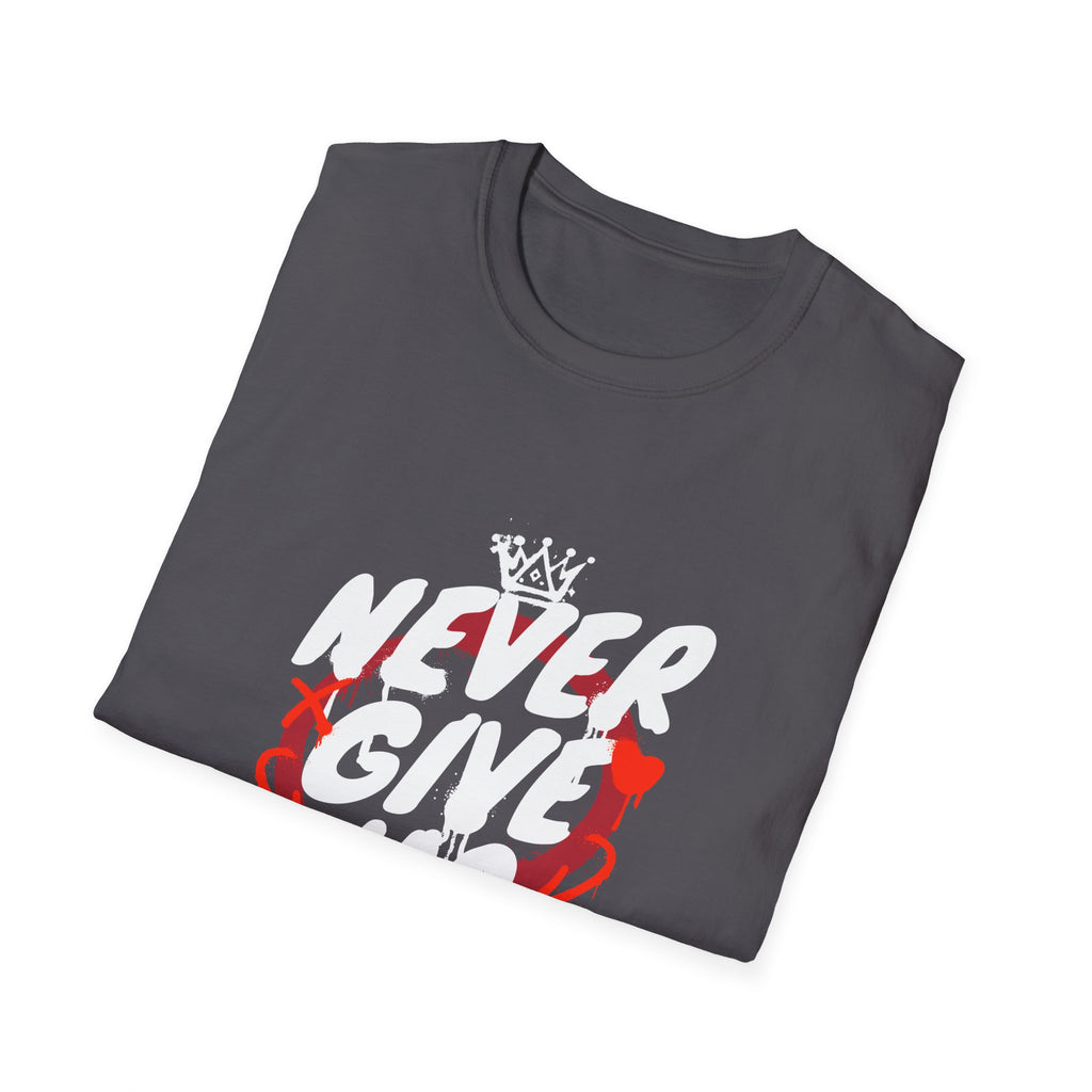 Never Give Up Motivational T-Shirt