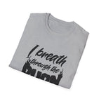 I Breathe Through the Burn Motivational T-Shirt