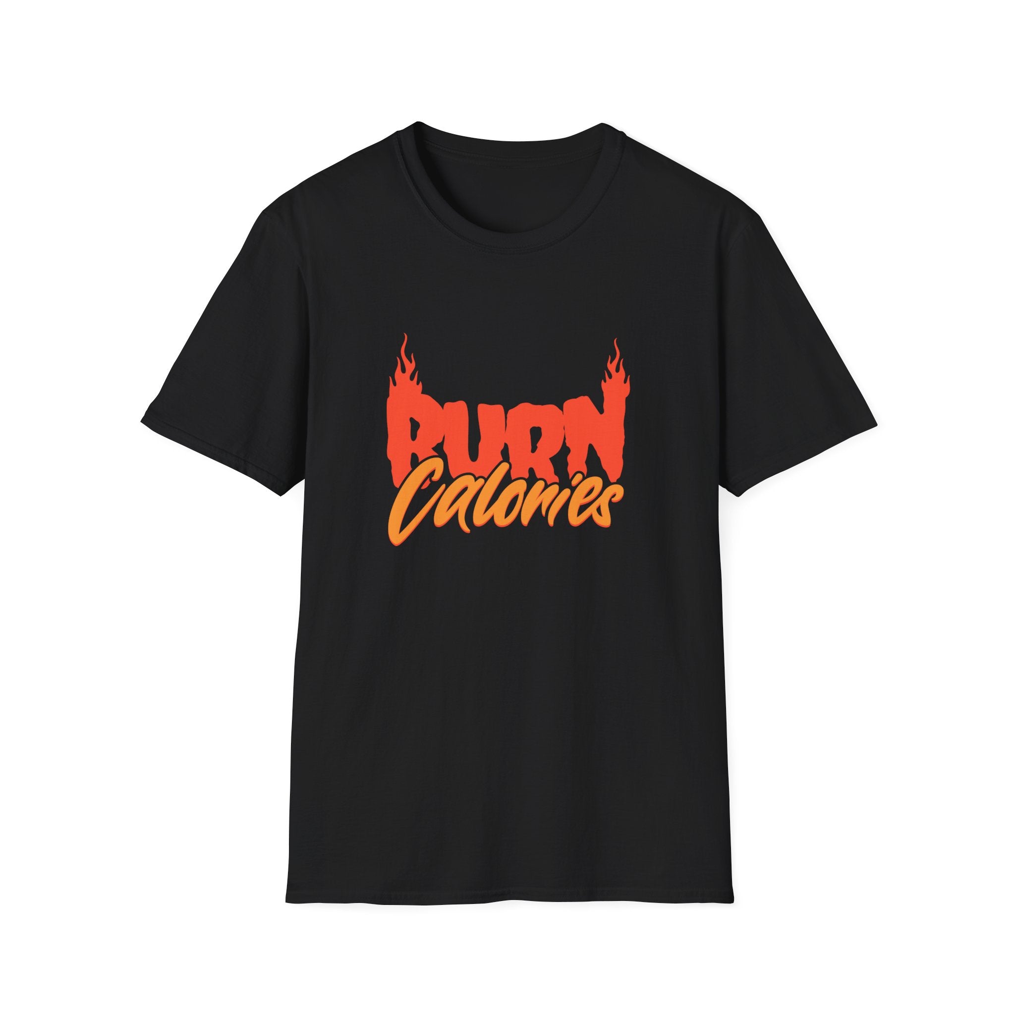 Burn Calories Motivational Fitness T-shirt