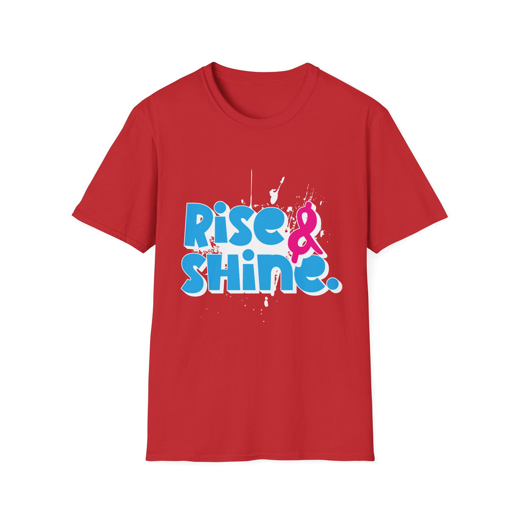 Rise and Shine Graphic T-shirt for Positive Vibes