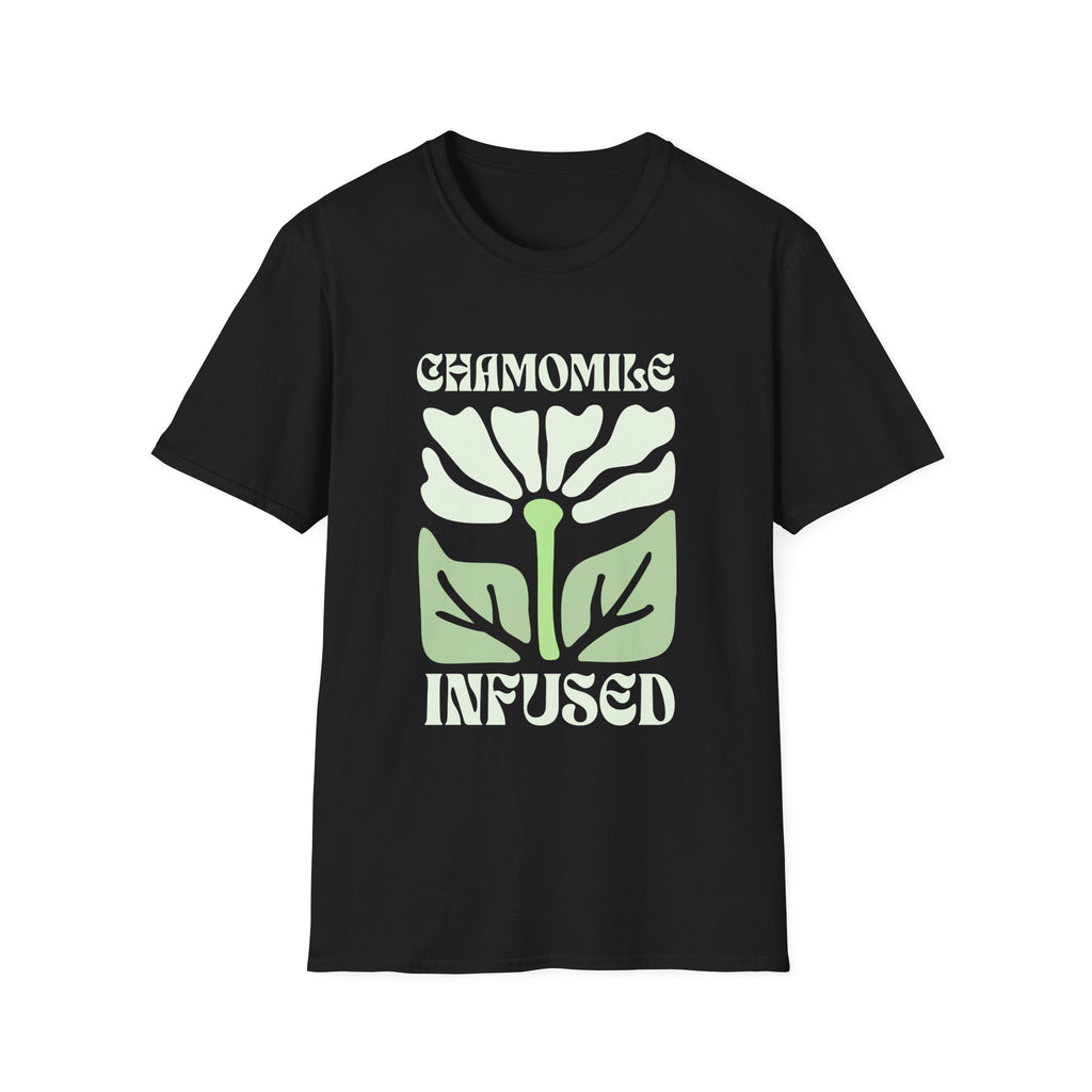 Chamomile Infused Graphic T-Shirt for Nature Lovers
