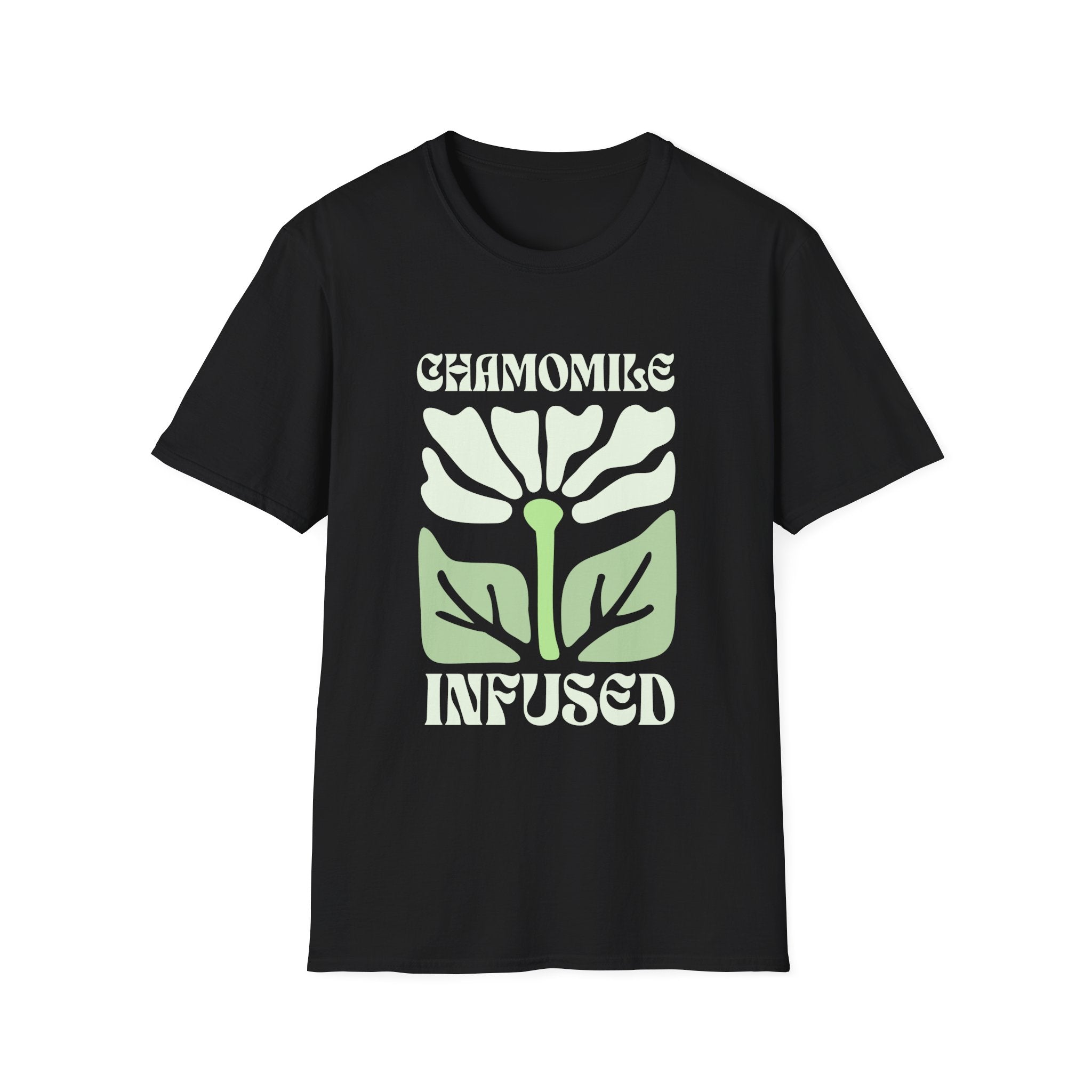 Chamomile Infused Graphic T-Shirt for Nature Lovers