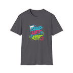 Sleep Lift Repeat – Neon Gym Motivation T-Shirt