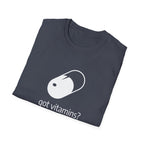Got Vitamins? Graphic T-shirt with Pill Design