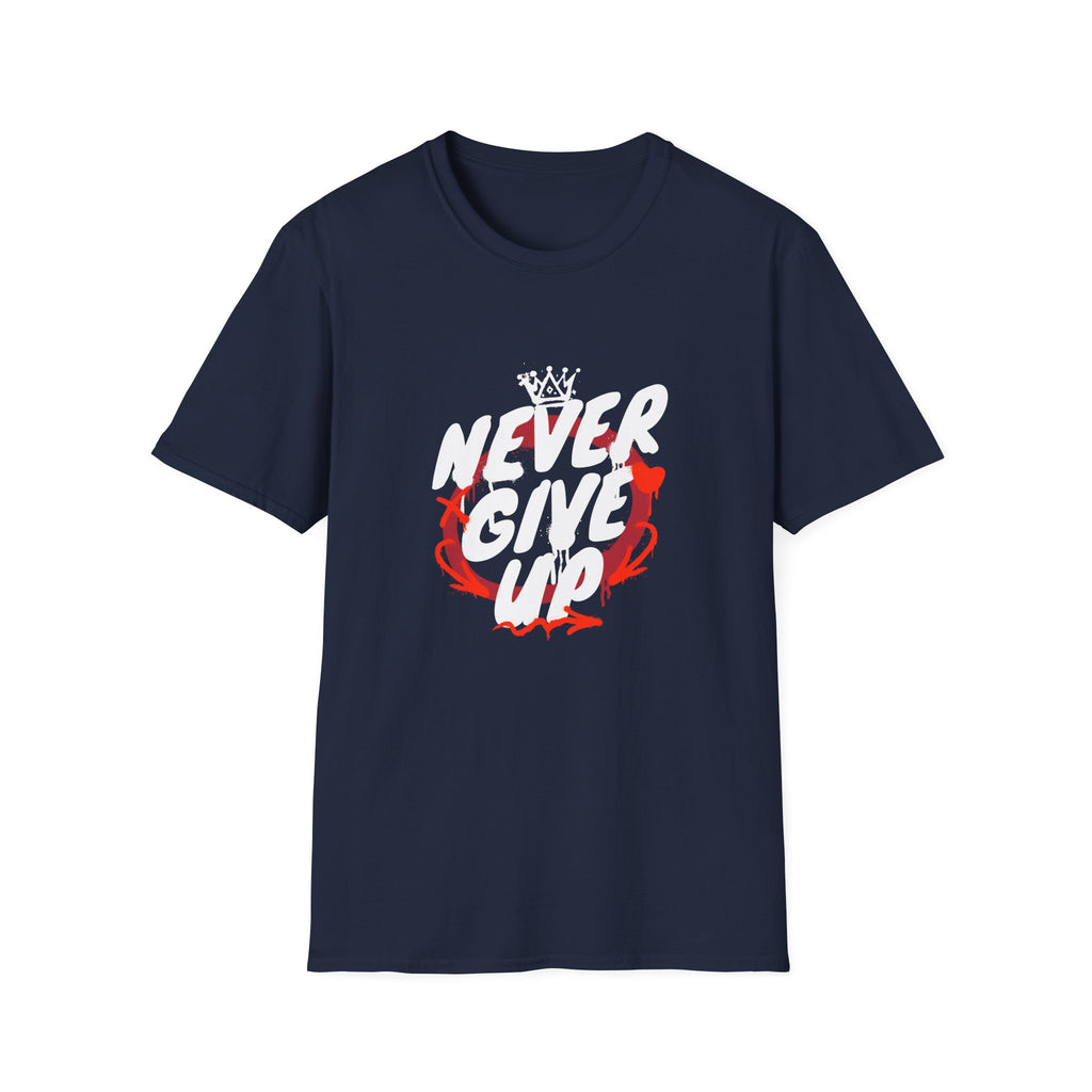 Never Give Up Motivational T-Shirt