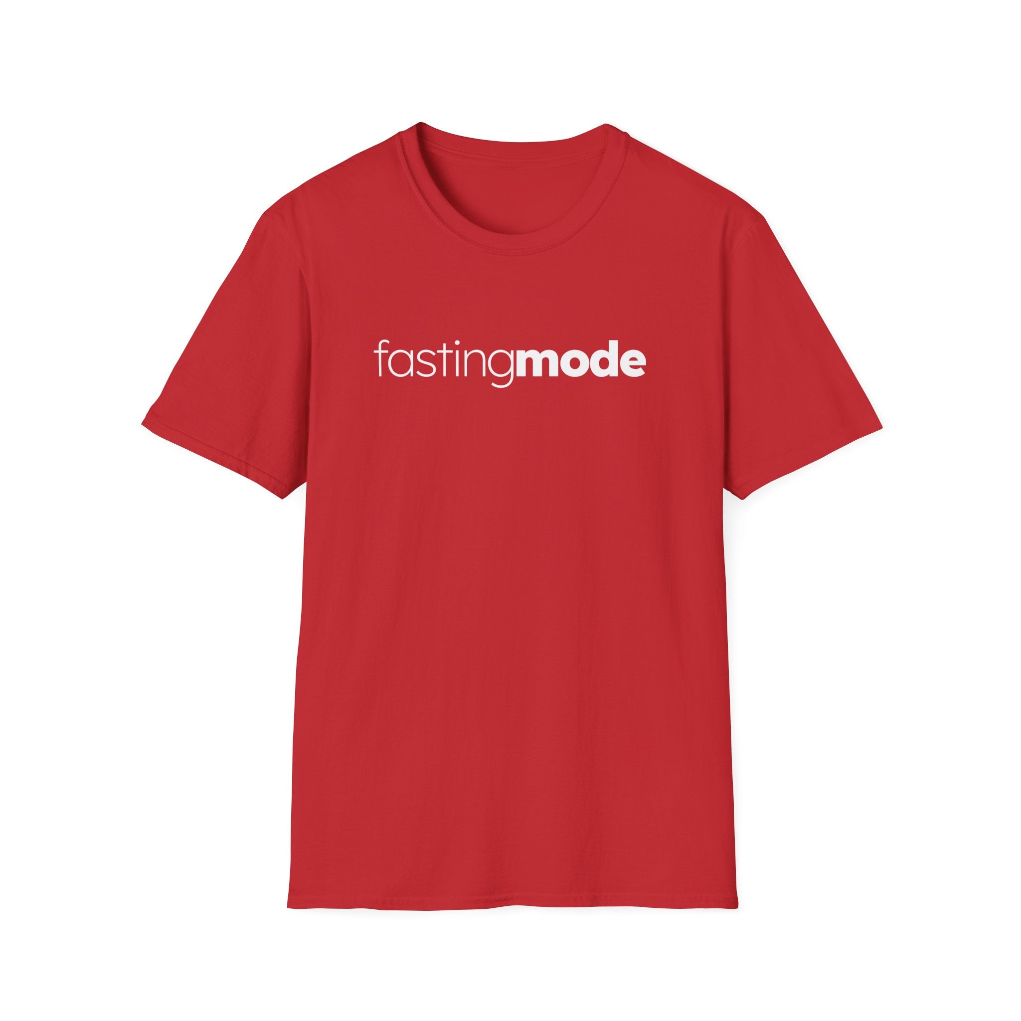 Fasting Mode Graphic T-Shirt with Text Design