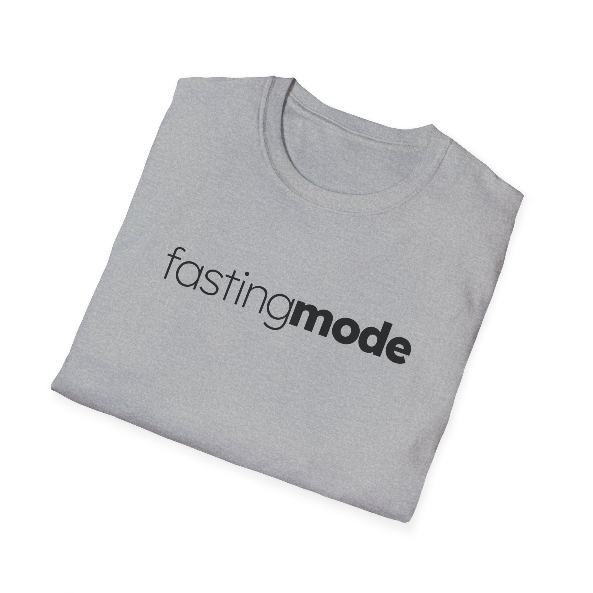 Fasting Mode Graphic T-Shirt with Text Design
