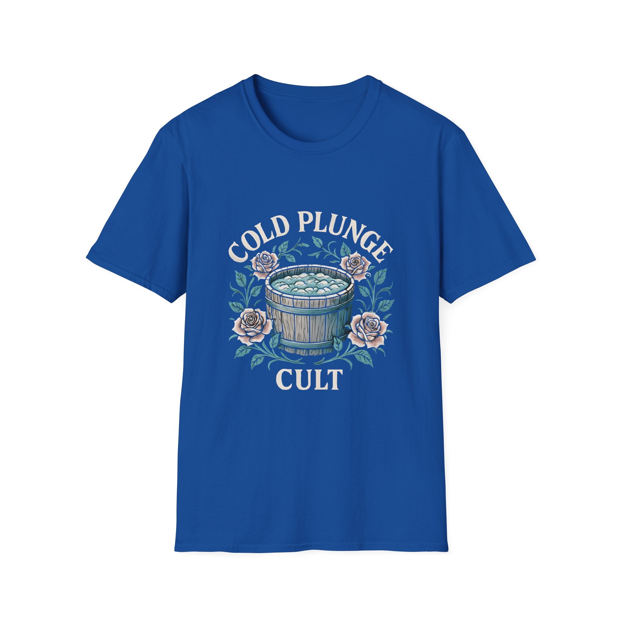Cold Plunge Cult – Ice Bath Therapy Graphic Tee
