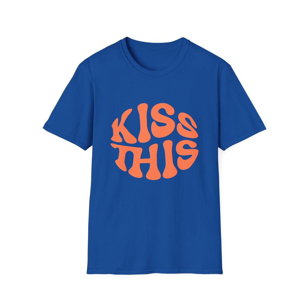 Kiss This Playful Graphic T-Shirt for Casual Wear
